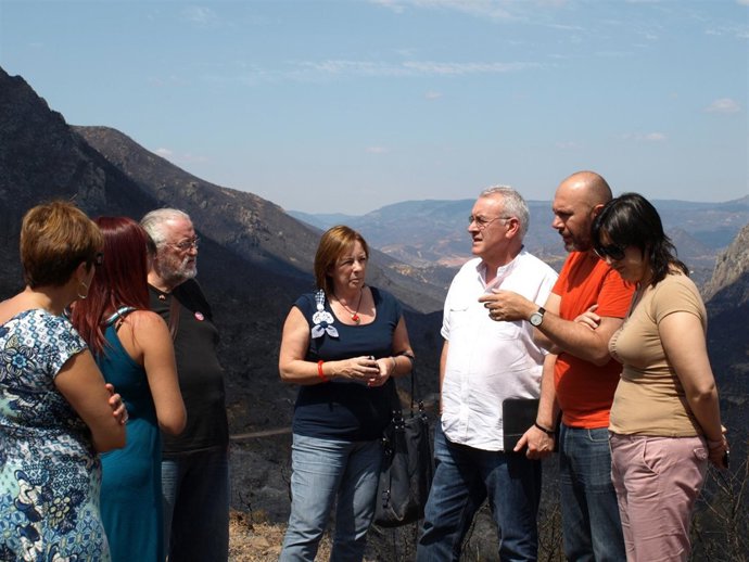 Cayo Lara Con Representantes De EUPV   