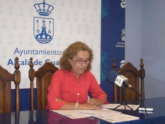 La Portavoz Del PP Alcalareño, María Del Carmen Rodríguez Hornillo