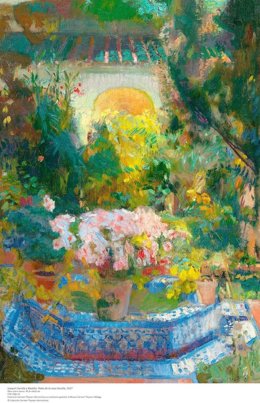 Patio de la casa Sorolla, de Joaquín Sorolla