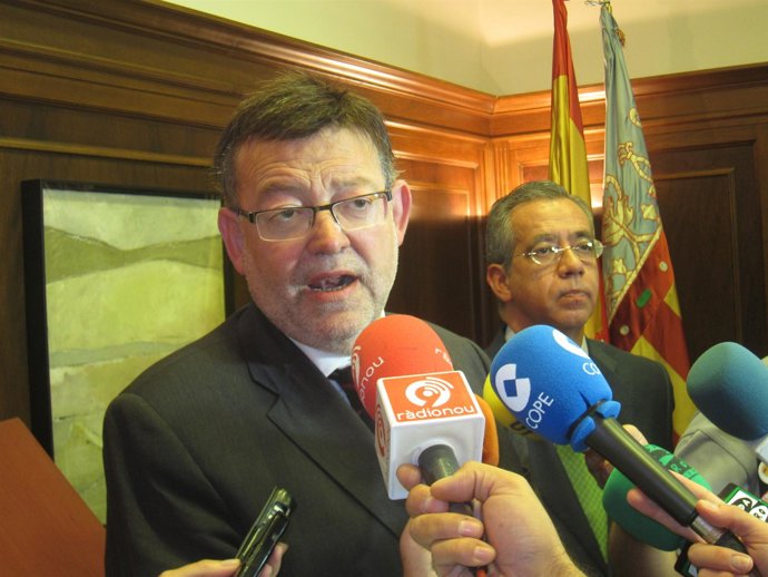 Ximo Puig Y Vicente Garrido