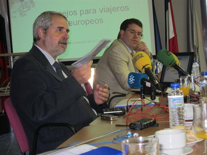 Comisión Europea. Ferran Taradalles y Miguel Pattinson