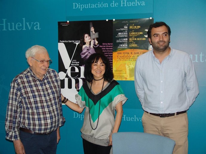 El director de teatro Miguel Narros presenta 'Yerma' en Huelva.