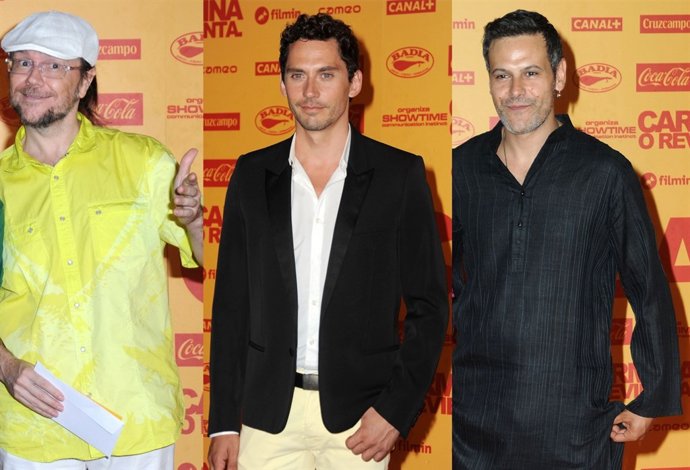 Montaje de Santiago Segura, Paco León y Roberto Enríquez 