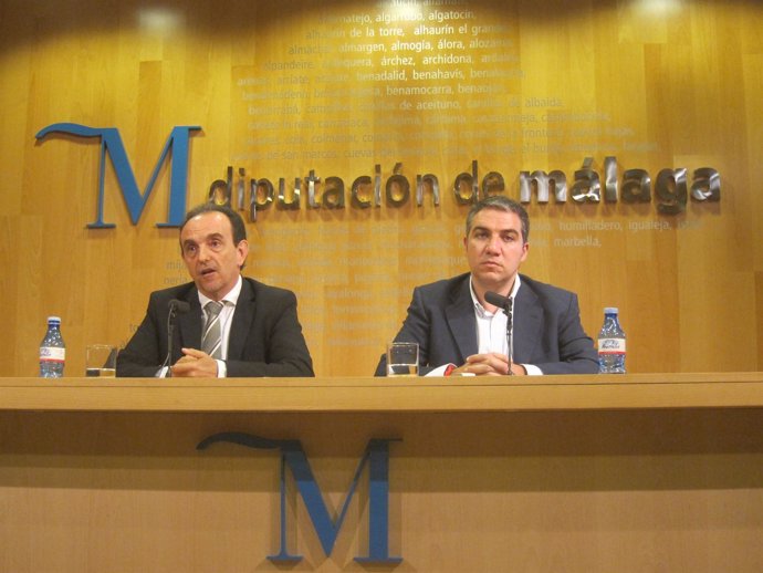 Rodríguez y Bendodo, en rueda de prensa