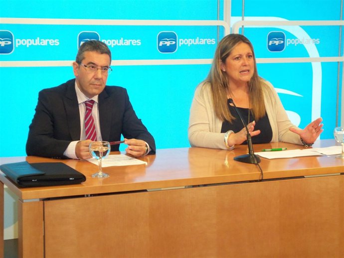 Herranz y Burgos, en la rueda de prensa