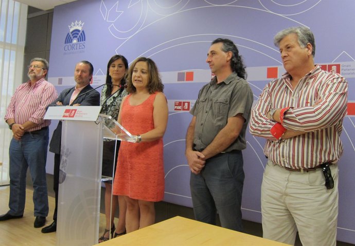 Reunión de representantes del PSOE con las OPA