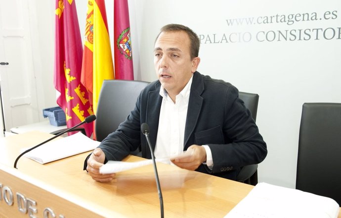 Portavoz del Gobierno municiapl de Cartagena, Francisco Espejo