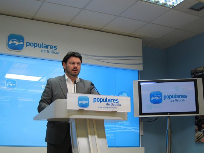 El Portavoz Del Ppdeg, Antonio Rodr&#237;guez Miranda, En Rueda De Prensa