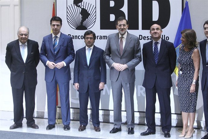 Rajoy, en la nueva sede del BID