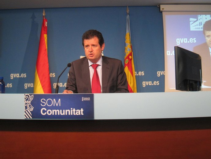 José Císcar En Rueda De Prensa 