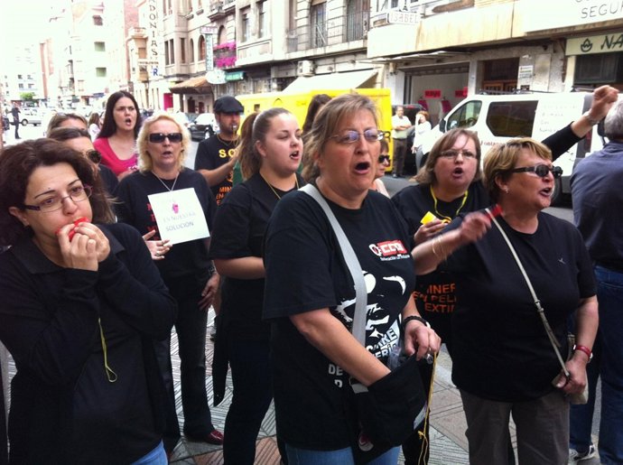 Mujeres mineras en León
