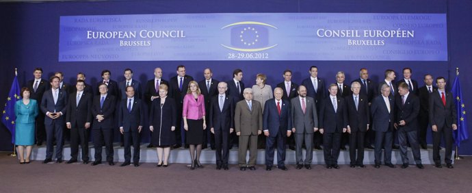Los Líderes De La UE Tras La Cumbre Europea De Junio