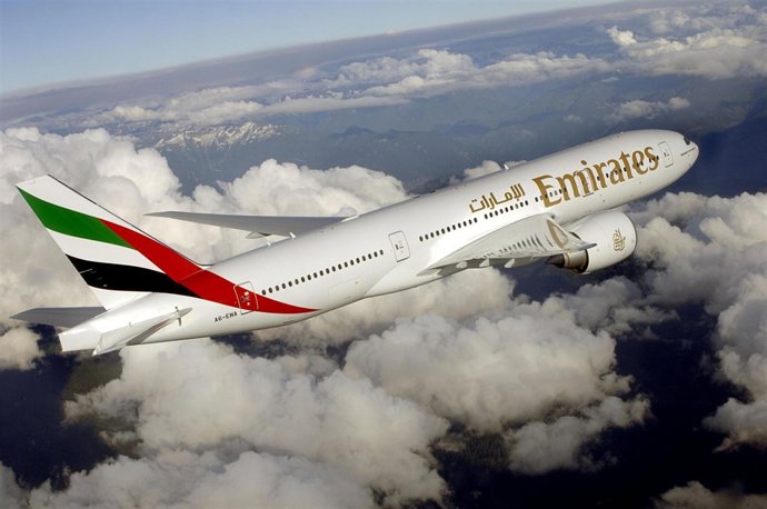 Avión de Emirates