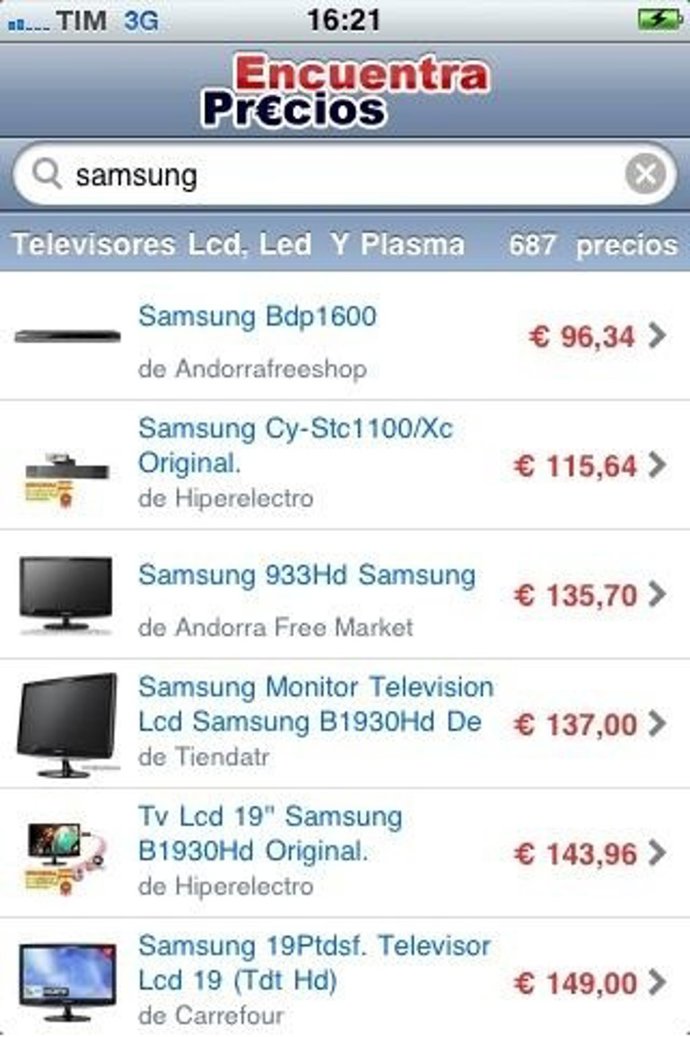 Encuentraprecios Smartphones