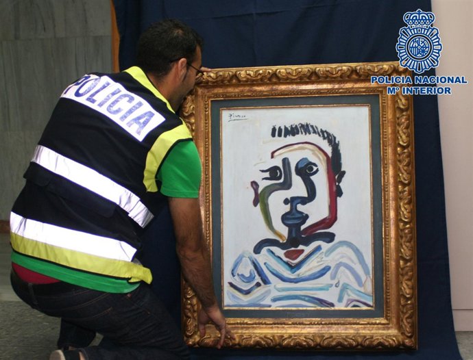 Cuadro Falso De Picasso Interceptado Por La Policía En Sevilla