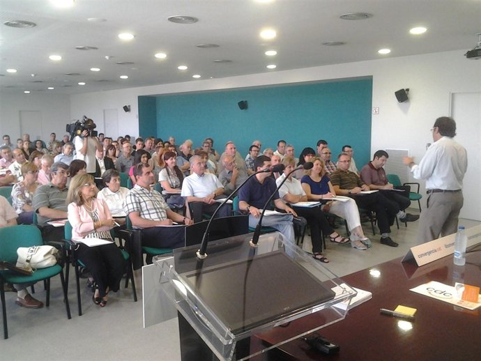 Josep Rull (CDC) En Una Jornada Sbre Pacto Fiscal En Manresa