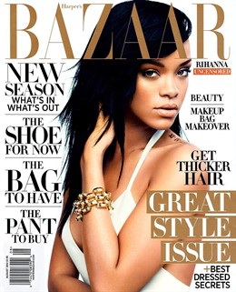 Rihanna protagoniza la portada de Harper's Bazaar