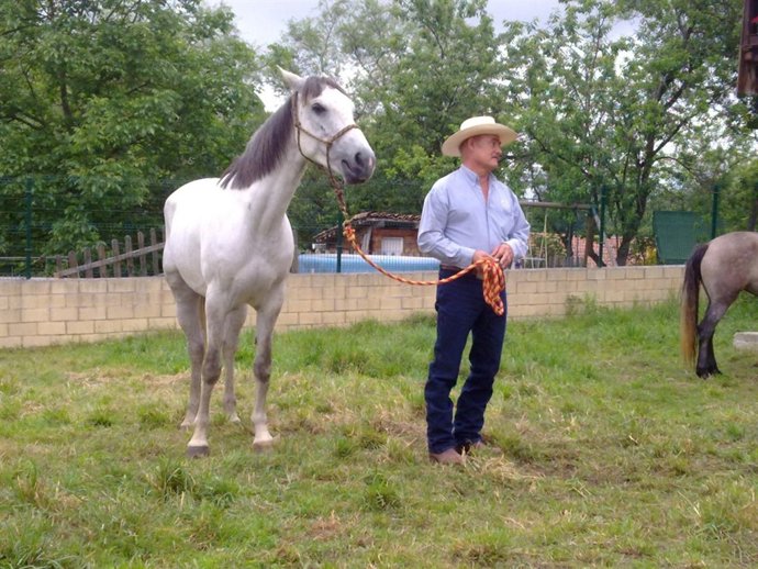 Chico Ramírez, en una de sus demostraciones.