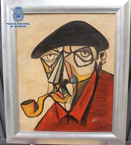 Copia del cuadro de Picasso