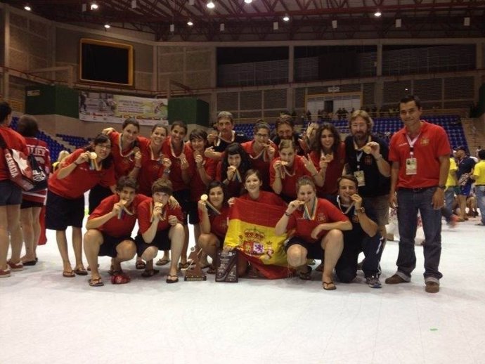 Selección femenina hockey bronce