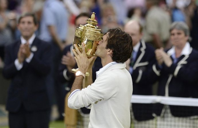 Roger Federer conquista su séptimo título de Wimbledon