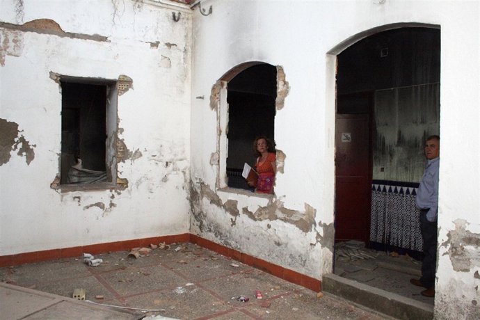 María Del Carmen Rodríguez Hornillo, Durante Su Visita A Villa Esperanza