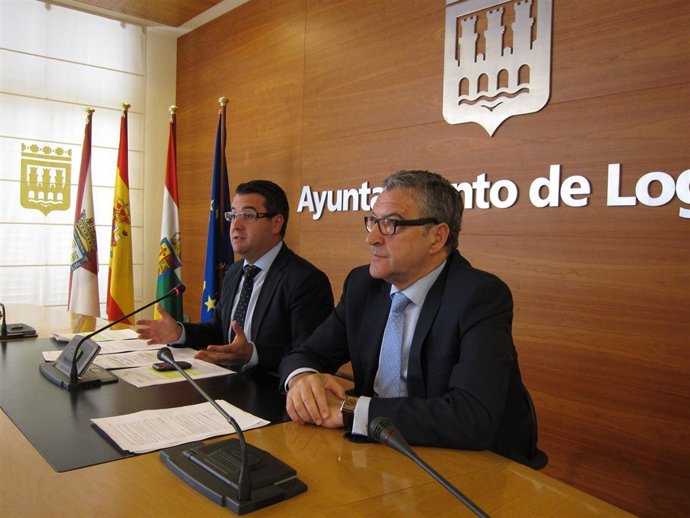 Merino y Royo, en la rueda de prensa