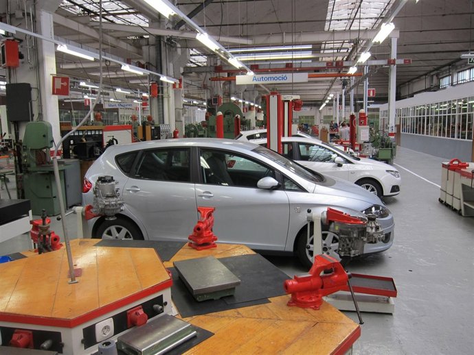Centro de formación de Seat en la Zona Franca de Barcelona