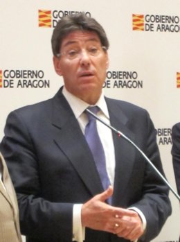 El consejero de Industria e Innovación del Gobierno de Aragón, Arturo Aliaga.