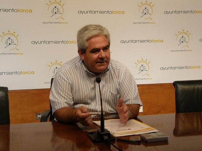 El concejal de Medio Ambiente del Ayuntamiento de Lorca, Melchor Morales