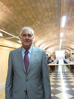 Antonio Suárez en el Edificio Pignatelli