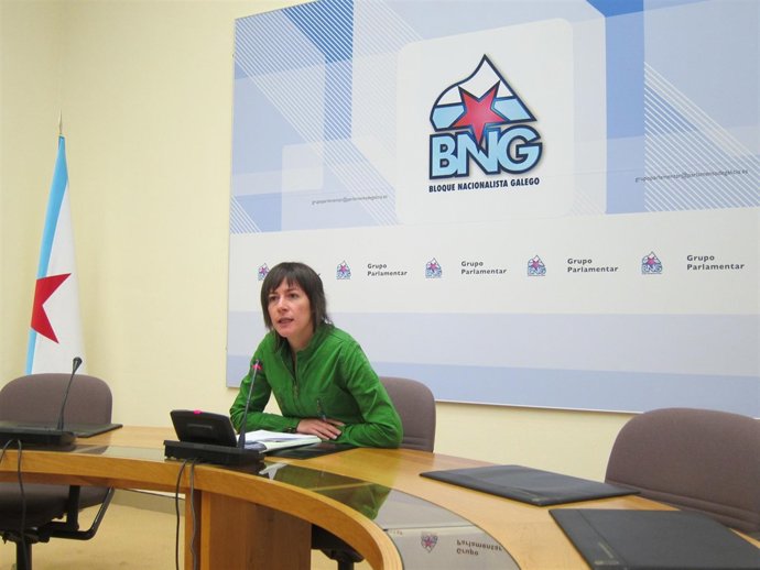  Ana Pontón, portavoz parlamentaria del BNG