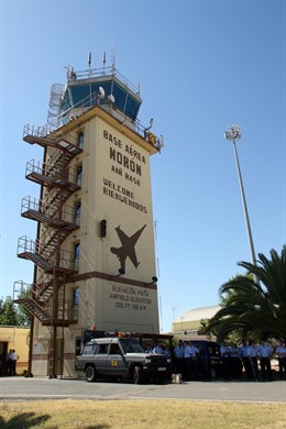 Torre de control de la base de Morón.