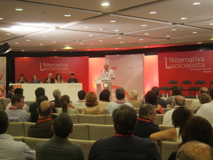 Toni Gaspar En El Congreso Del PSPV De La Provincia De Valencia