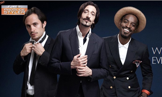 Gael García Bernal, Adrien Brody y André Benjamin para Gillette 