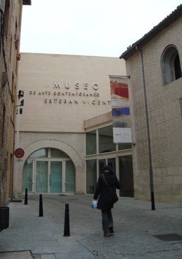 Fachada del Museo Esteban Vicente de Segovia