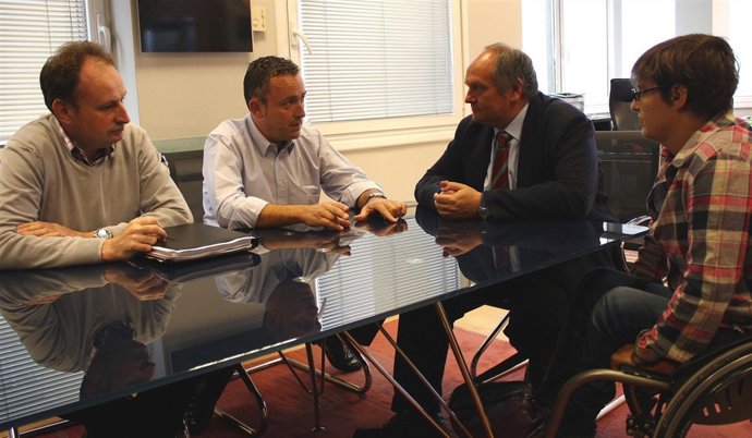 Reunión del Grupo PP de Liérganes con el consejero