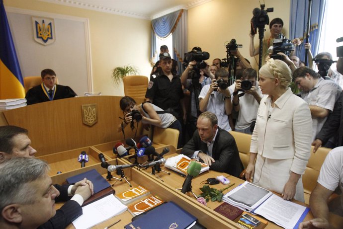 La Exprimera Ministra Ucraniana Yulia Timoshenko 
