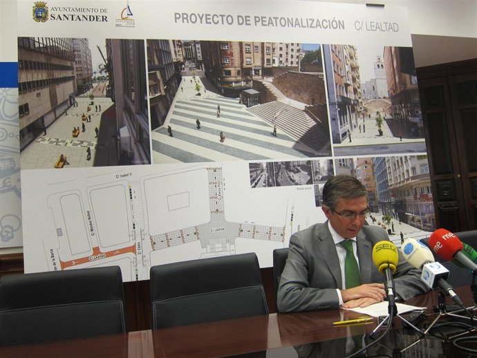 Proyecto de peatonalización de Lealtad y Emilio Pino