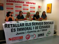 Los trabajadores del IMAS critican que una cuarta parte de las sustituciones no se cubren por falta de personal