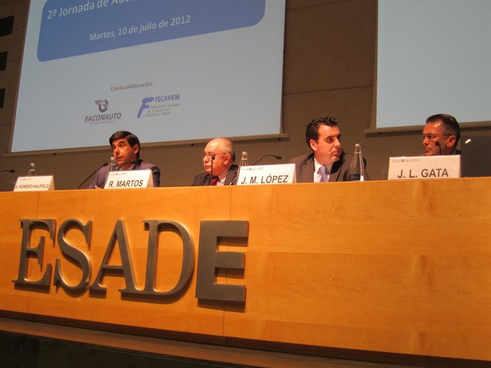 A.Romero-Haupold (Faconauto) en la II Jornada de automoción de Esade