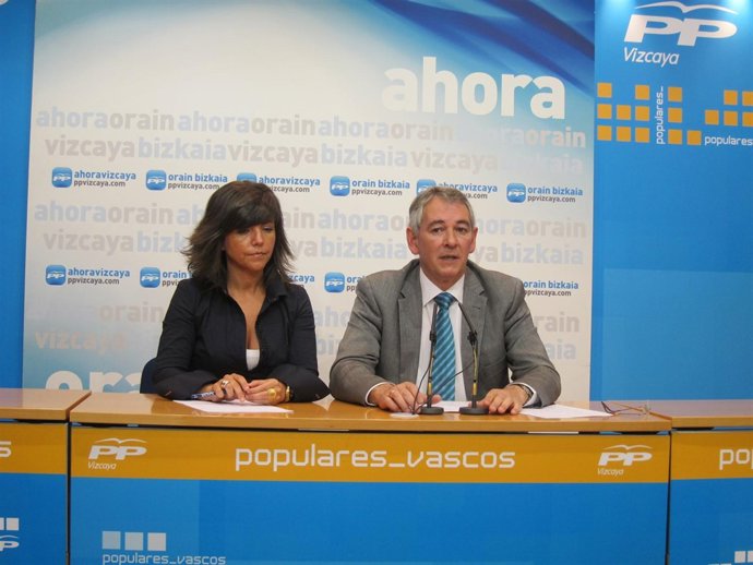 Antón Damborenea y Nerea Llanos