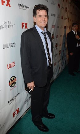 Charlie Sheen Acude A La 'FX Summe Comedies Party' De Hollywood'.