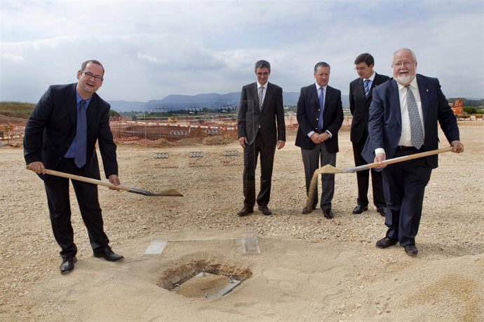 Michael Breme, Francisco Alba, Ramón Paredes. S.Jorba y S.Esteve