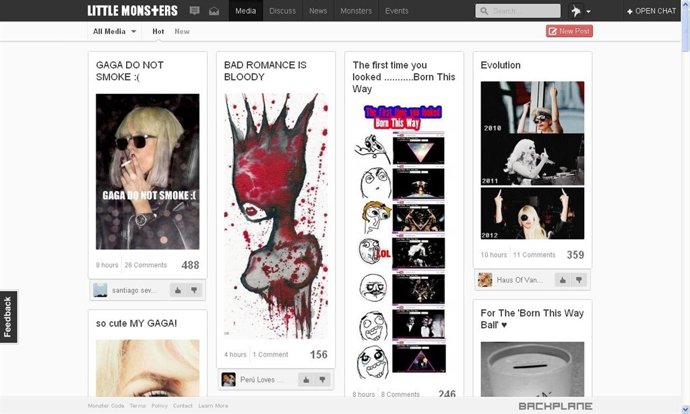 Nueva red social de Lady Gaga