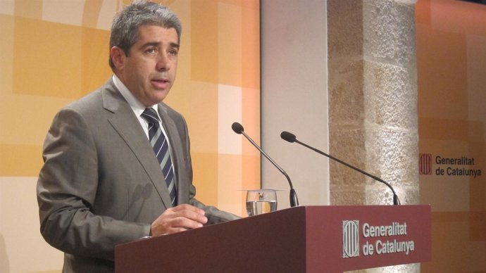 Francesc Homs, portavoz de la Generalitat de Catalunya