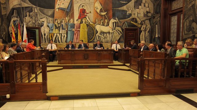 Pleno de la Diputación Provincial de Zaragoza (DPZ)