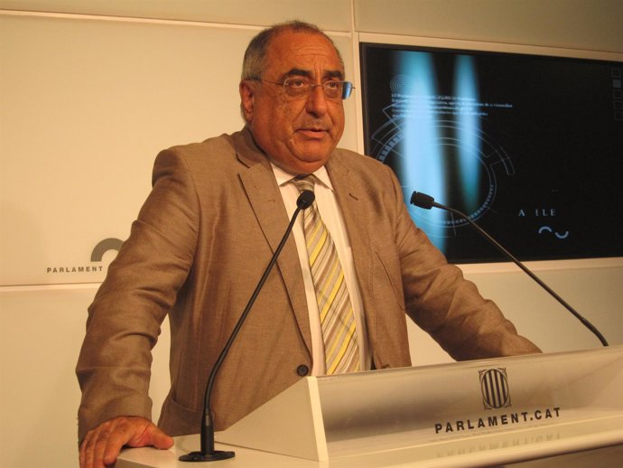 El Exalcalde De Girona Y Presidente Del PSC En El Parlament, Joaquim Nadal