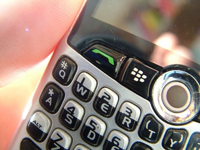 Teclado de blackberry