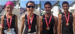 Participantes en el Ironman